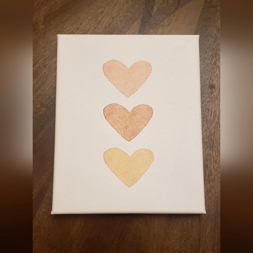 Wall Art 4 piece set 8x10 Rainbows